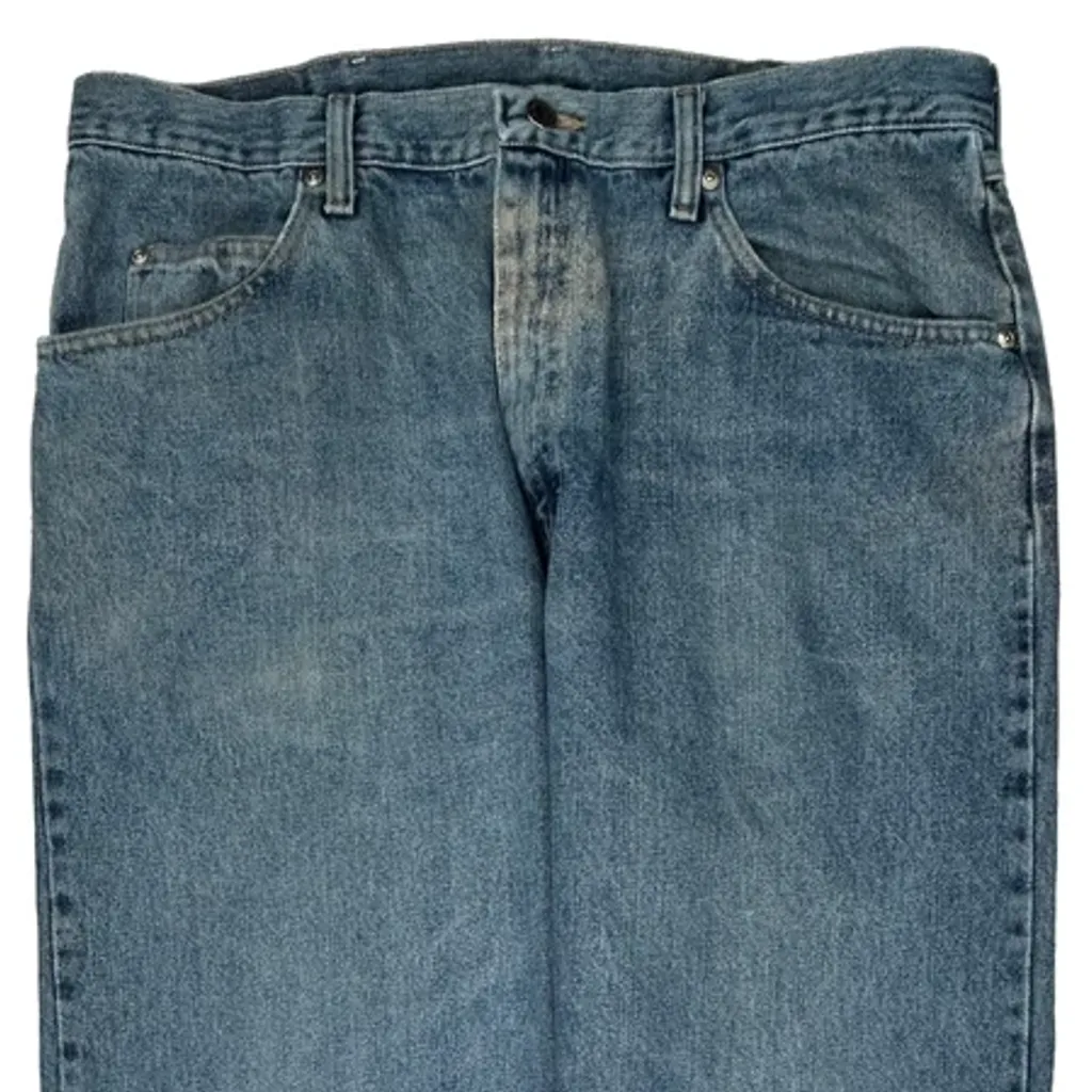 Wrangler Jeans - 36W 32L Blue Cotton - Image 10