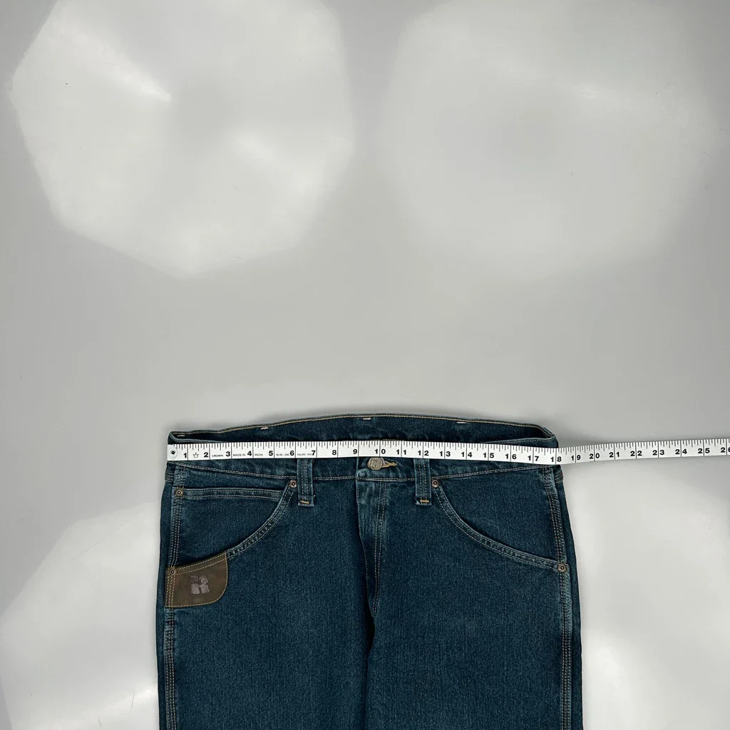 Wrangler Jeans - 36W 30L Blue Denim - Image 3