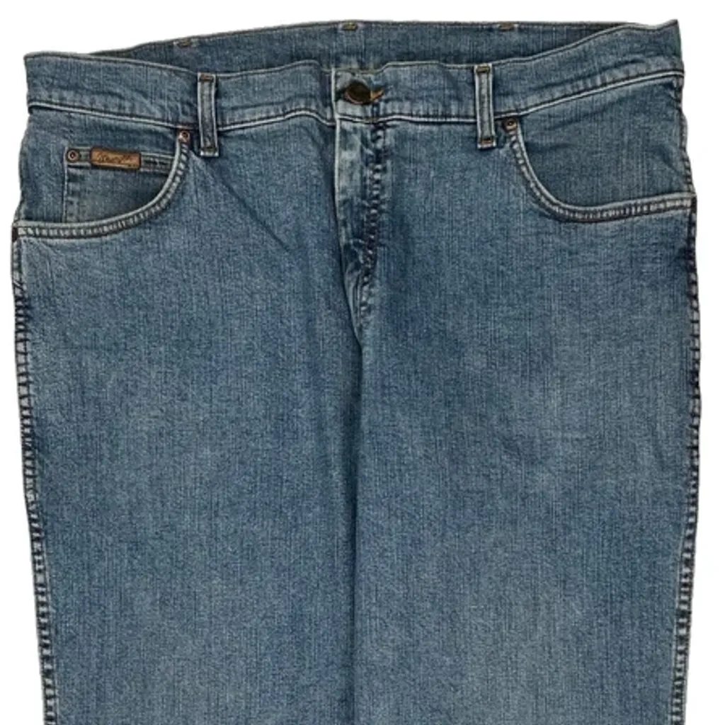 Wrangler Jeans - 36W 34L Blue Cotton - Image 10