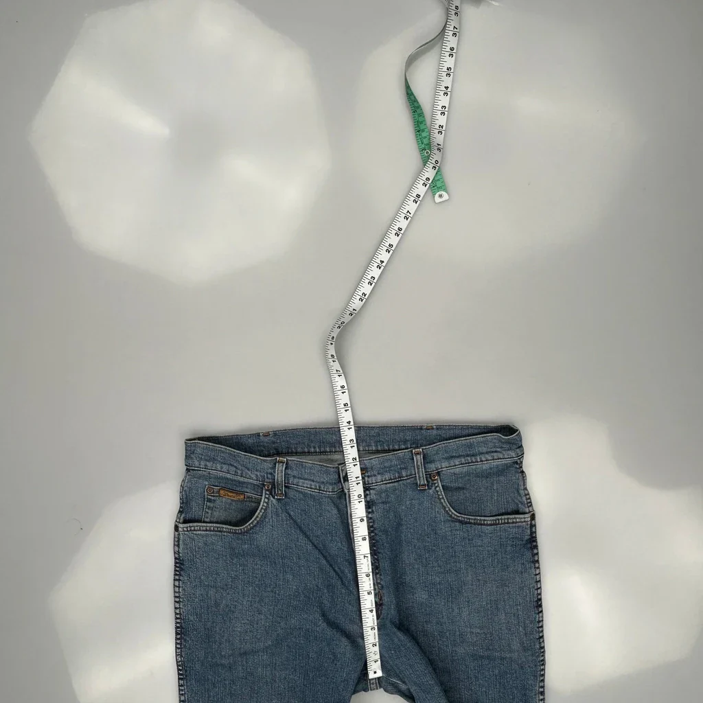 Wrangler Jeans - 36W 34L Blue Cotton - Image 4