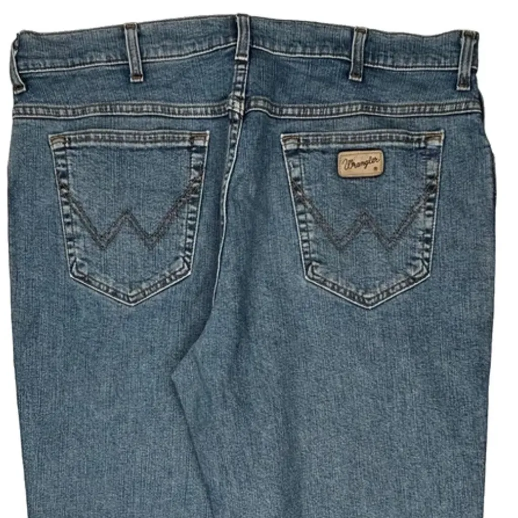 Wrangler Jeans - 36W 34L Blue Cotton - Image 9