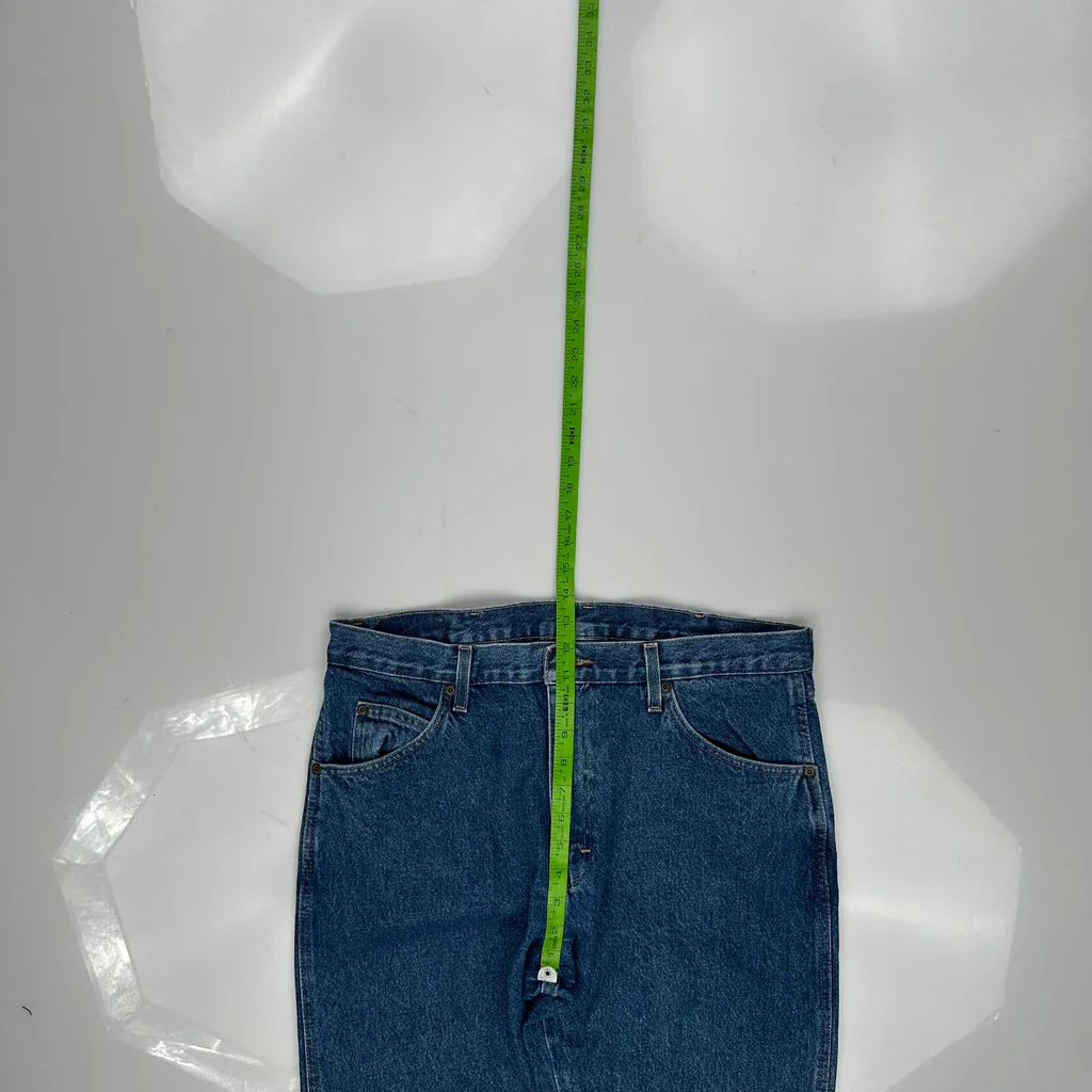 Wrangler Jeans - 36W 30L Blue Cotton - Image 4