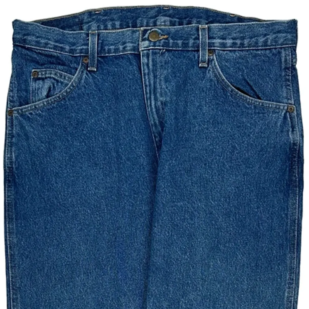 Wrangler Jeans - 36W 30L Blue Cotton - Image 9