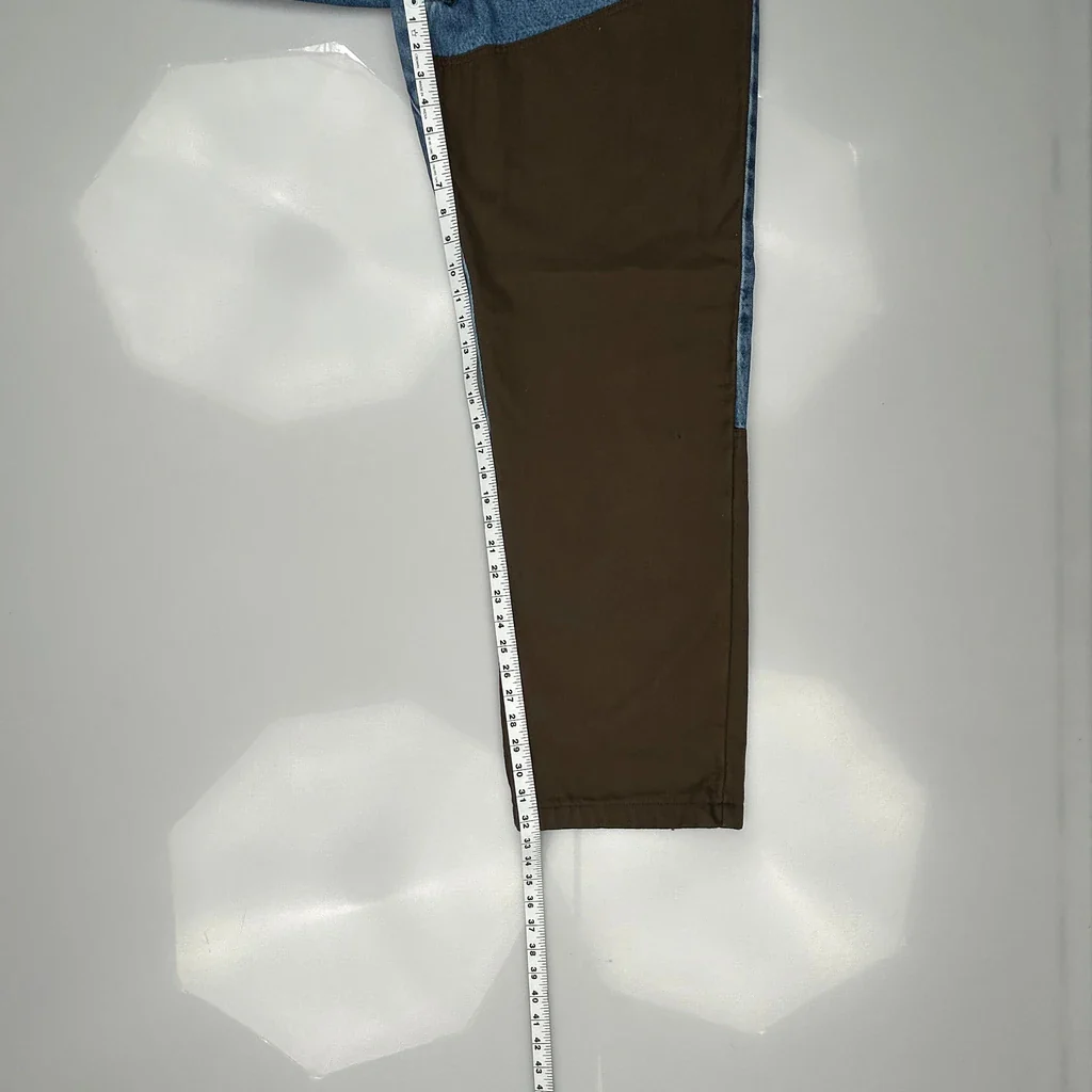 Wrangler Contrast Stitch Jeans - 36W 32L Blue Cotton - Image 5