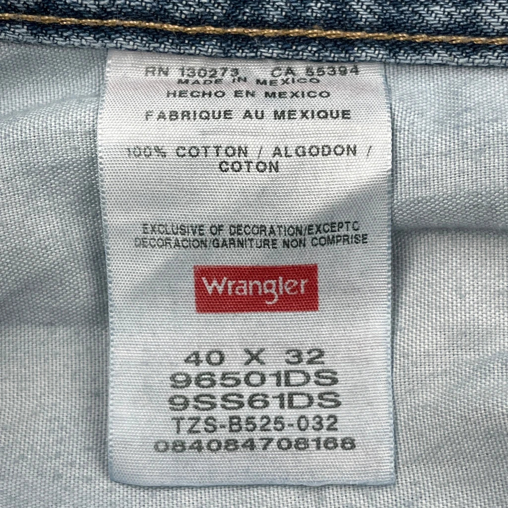 Wrangler Jeans - 38W 31L Blue Cotton - Image 6