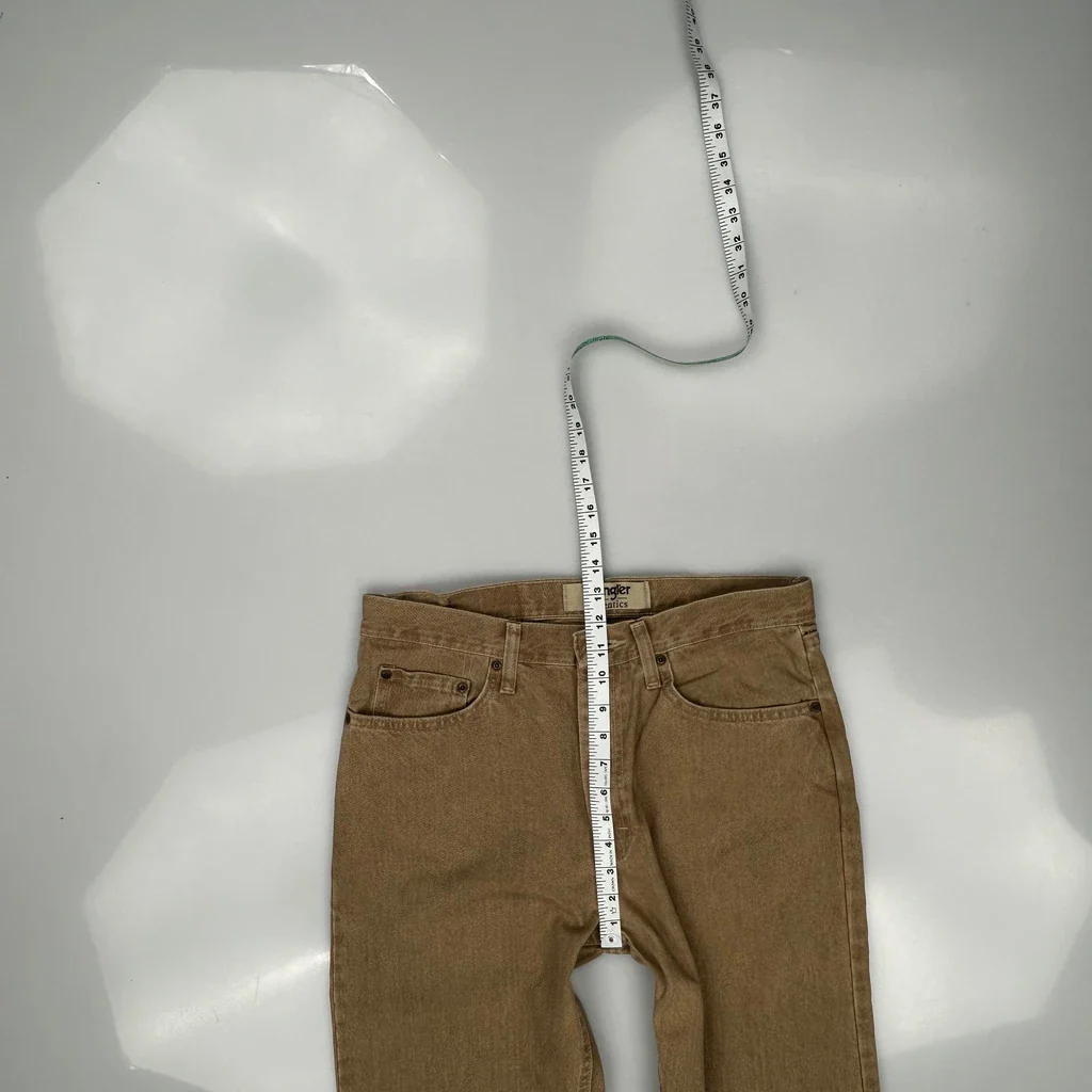 Wrangler Jeans - 33W 34L Brown Cotton - Image 4
