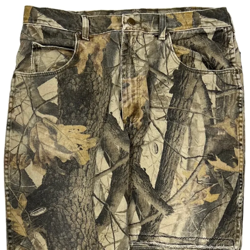 Wrangler Camo Jeans - 34W 34L Camo Cotton - Image 9