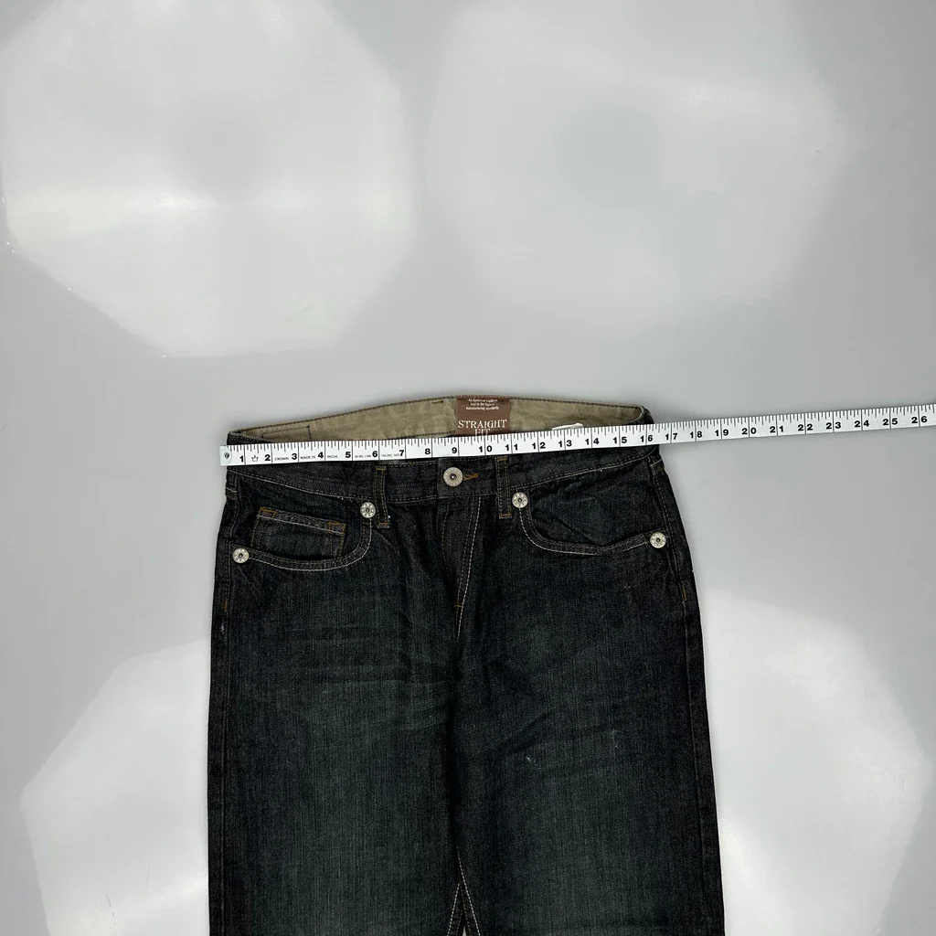 Wrangler Baggy Jeans - 32W 29L Dark Wash Denim - Image 3