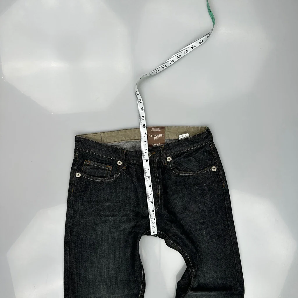 Wrangler Baggy Jeans - 32W 29L Dark Wash Denim - Image 4