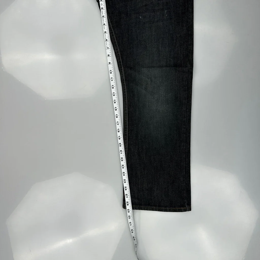 Wrangler Baggy Jeans - 32W 29L Dark Wash Denim - Image 5