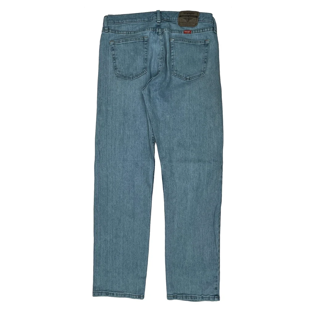 Wrangler Jeans - 32W 32L Light Wash Cotton