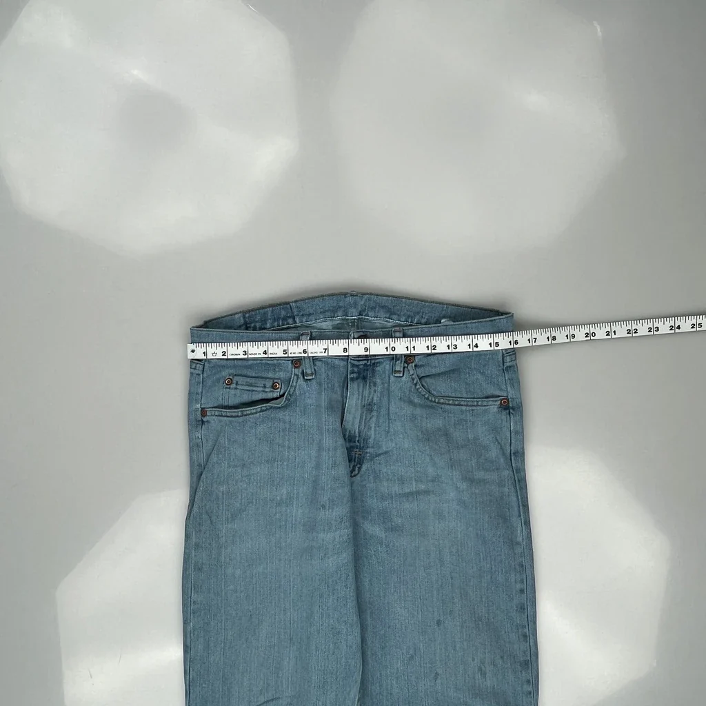 Wrangler Jeans - 32W 32L Light Wash Cotton - Image 3