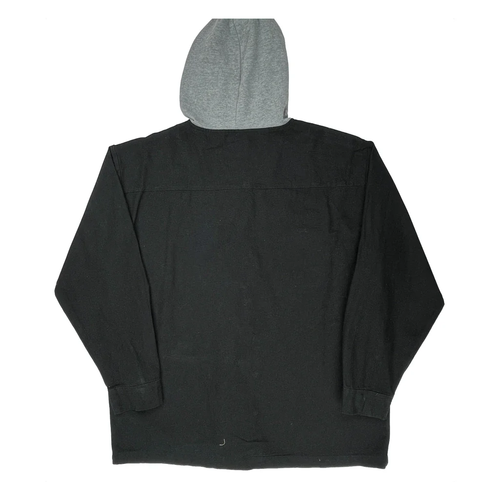 Wrangler Overshirt - XL Black Cotton - Image 2