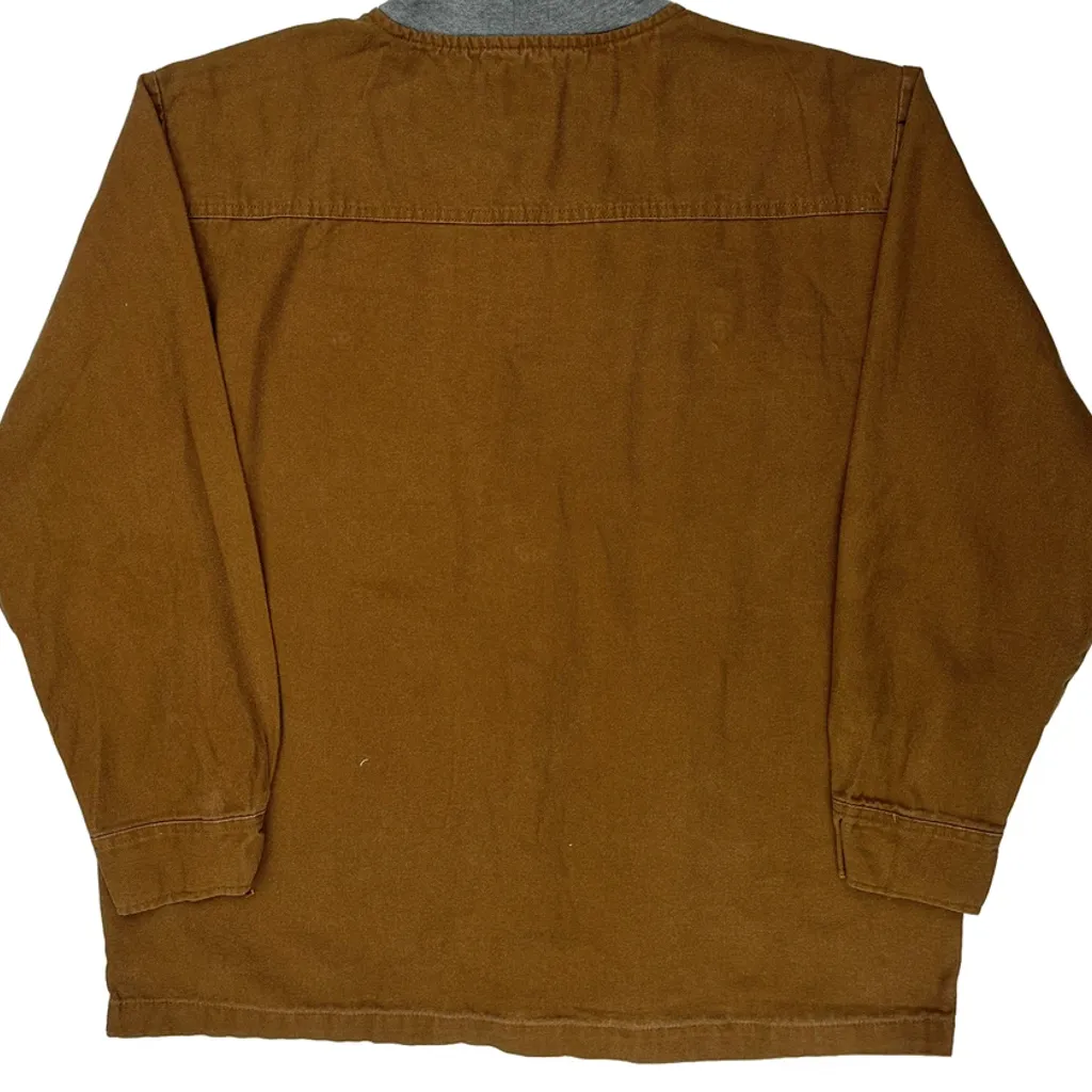 Wrangler Overshirt - Large Brown Cotton - Image 6