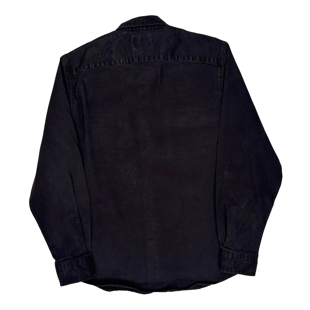 Wrangler Shirt - Large Black Cotton - Image 2