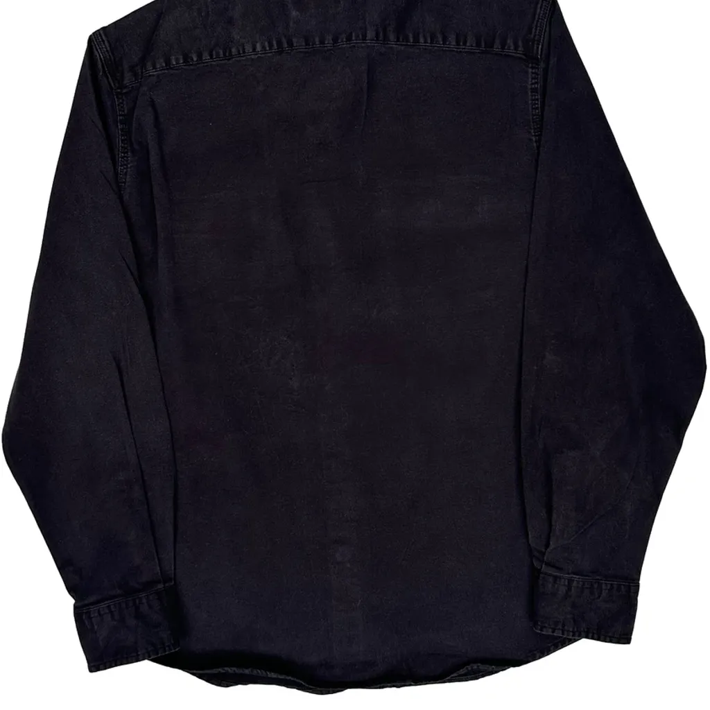 Wrangler Shirt - Large Black Cotton - Image 6