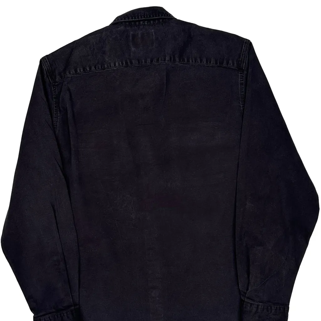 Wrangler Shirt - Large Black Cotton - Image 7