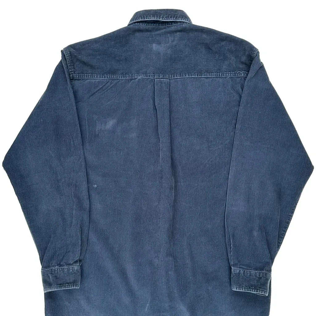 Wrangler Shirt - XL Blue Corduroy - Image 7