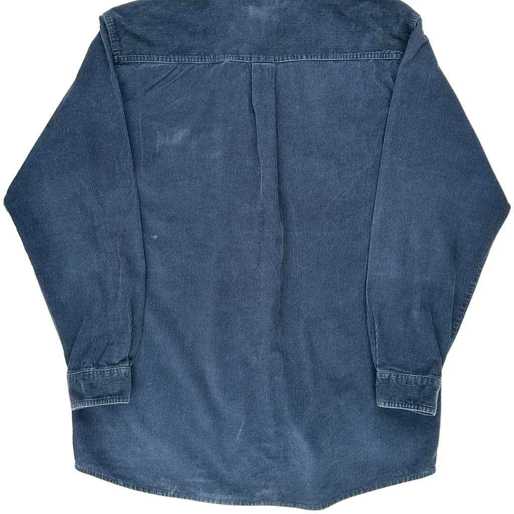 Wrangler Shirt - XL Blue Corduroy - Image 8