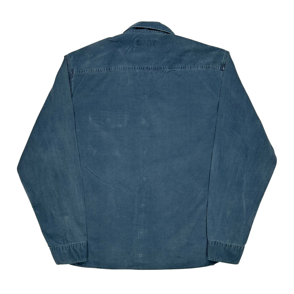 Wrangler Corduroy Shirt - XL Blue Denim - Image 2