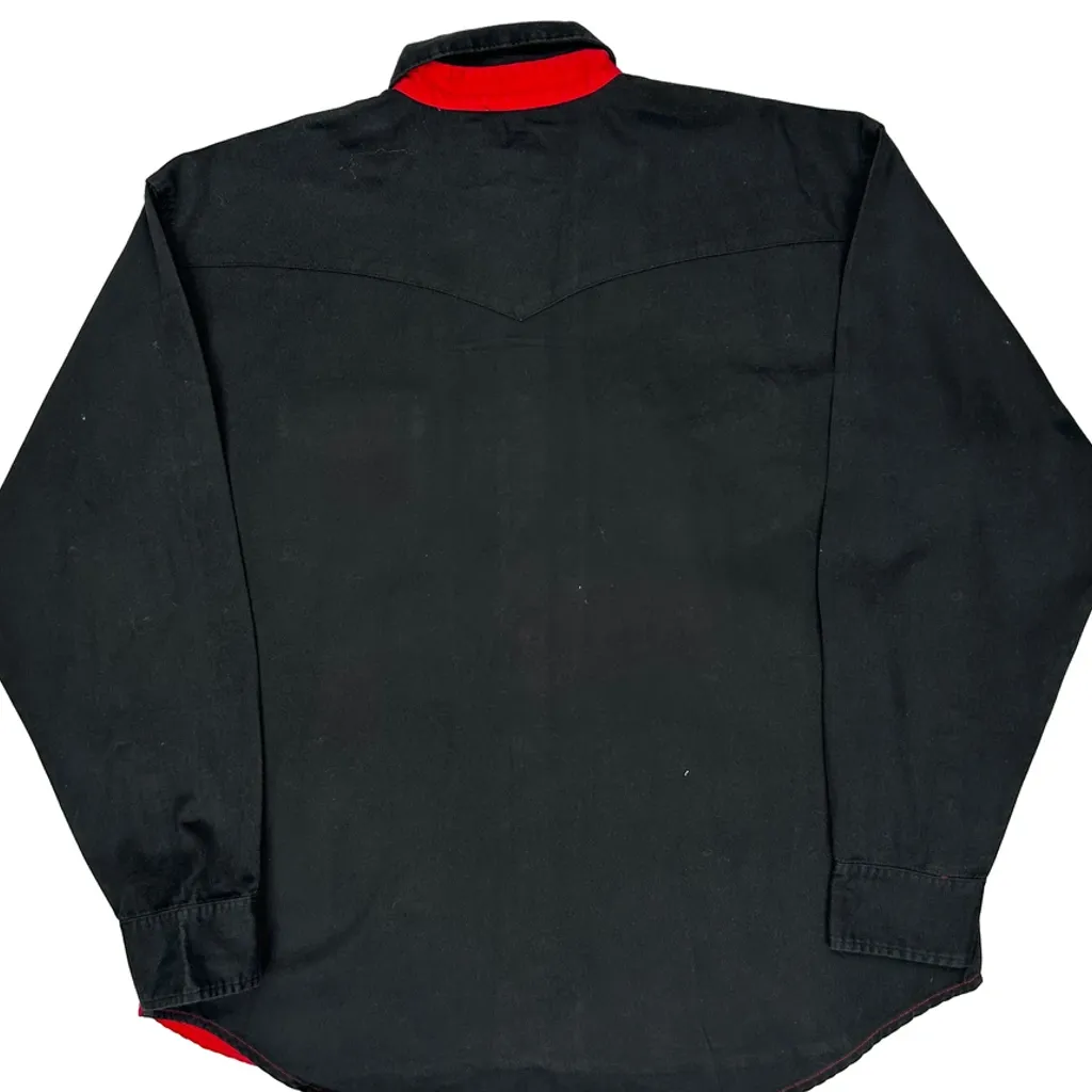 Wrangler Shirt - XL Red Cotton - Image 7