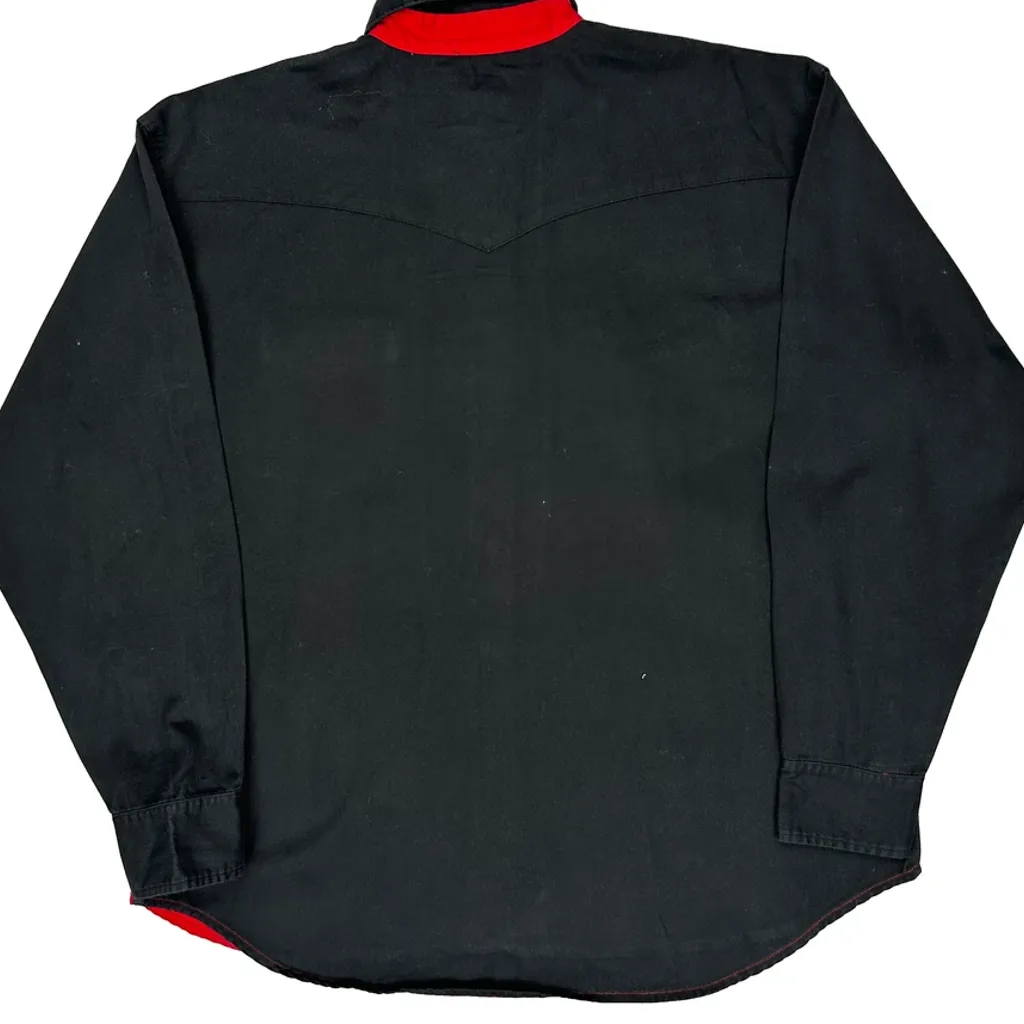 Wrangler Shirt - XL Red Cotton - Image 8