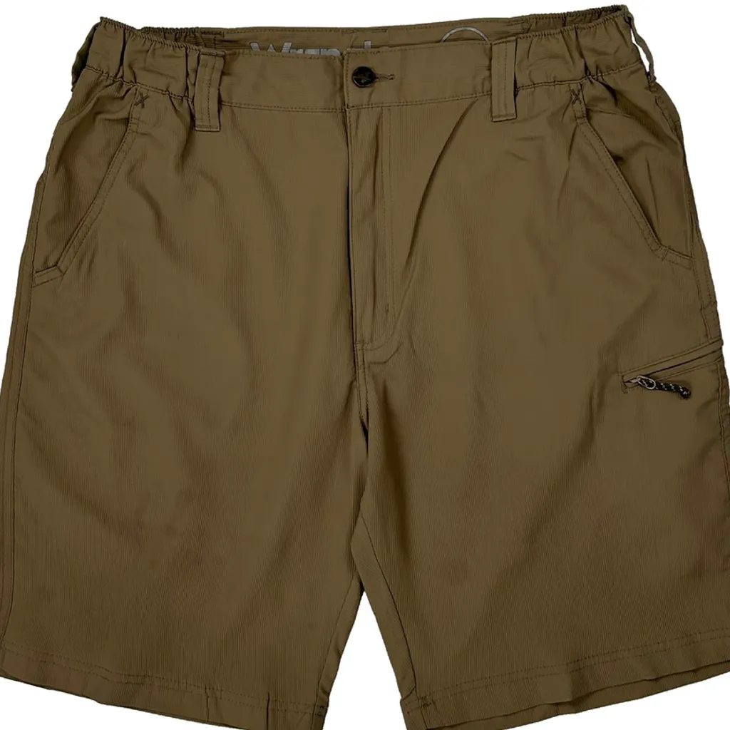 Wrangler Shorts - Medium Khaki Polyester - Image 5