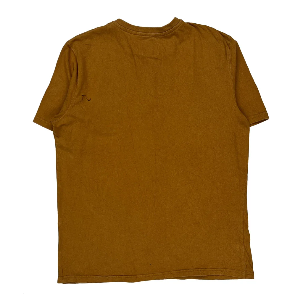 Wrangler T-Shirt - Medium Brown Cotton - Image 2