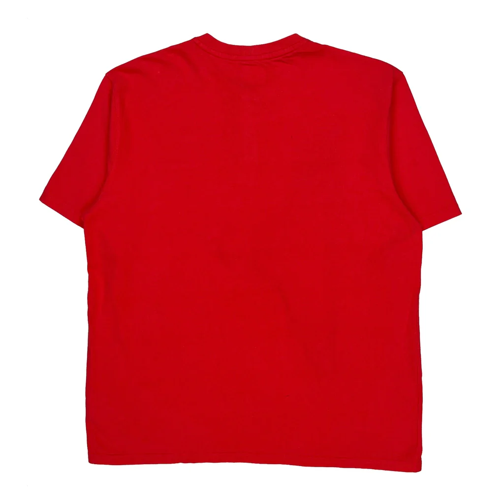Wrangler T-Shirt - XL Red Cotton - Image 2