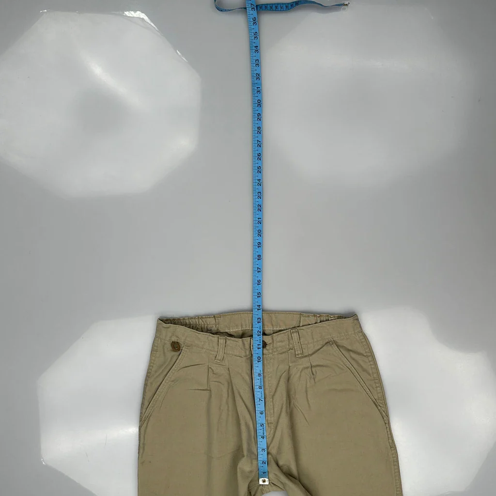 Wrangler Trousers - 34W 30L Beige Cotton - Image 4