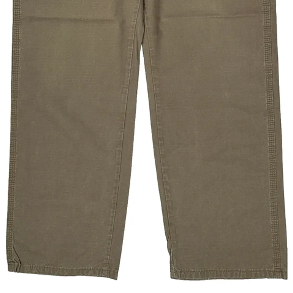 Wrangler Trousers - 36W 32L Khaki Cotton - Image 9