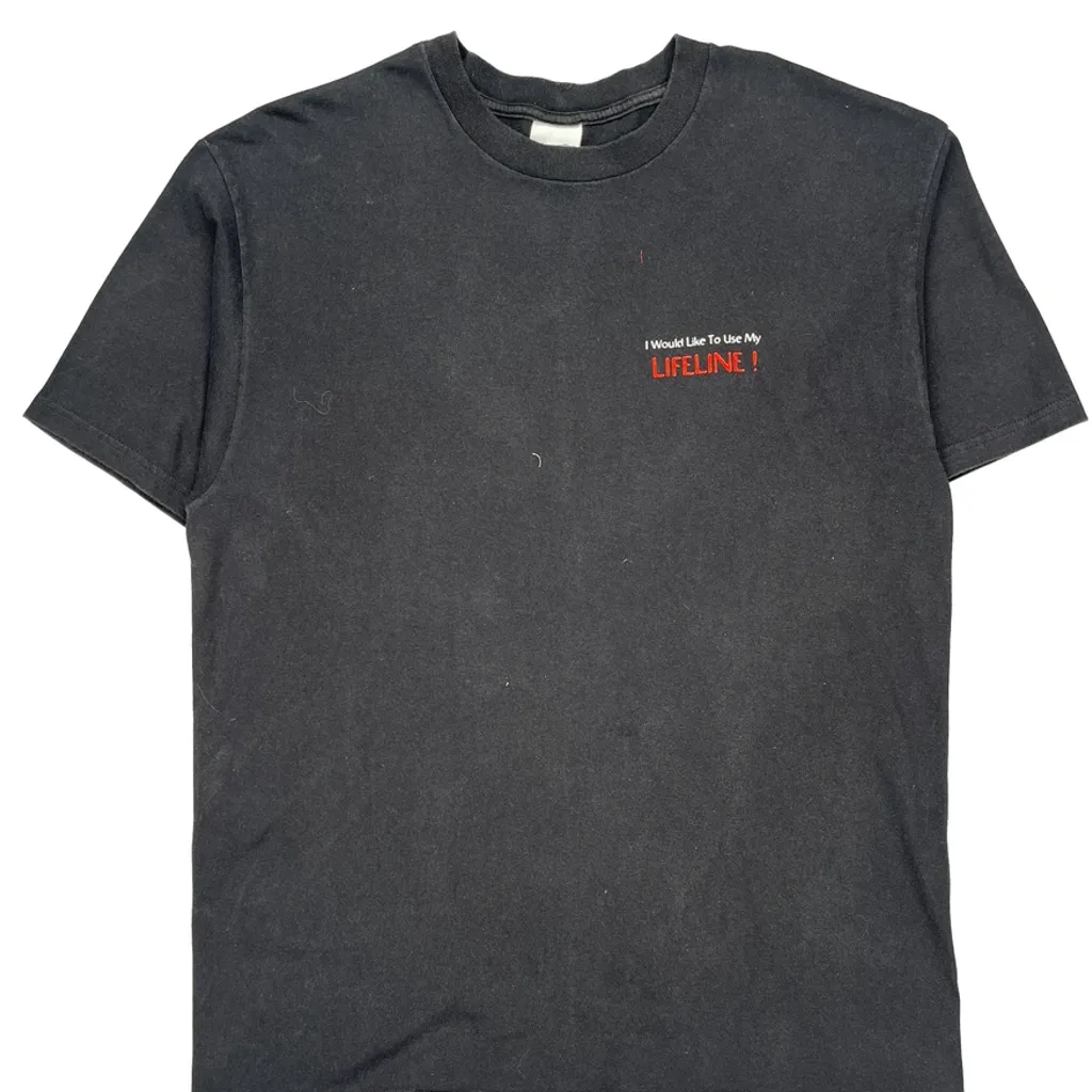Wrangler Graphic T-Shirt - XL Black Cotton - Image 4