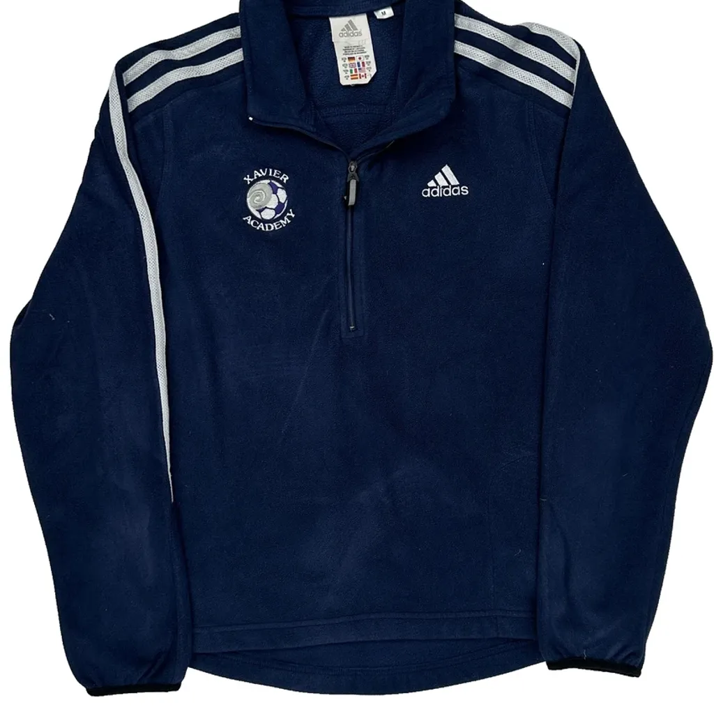 Xavier Academy Adidas Fleece - Medium Navy Polyester - Image 5