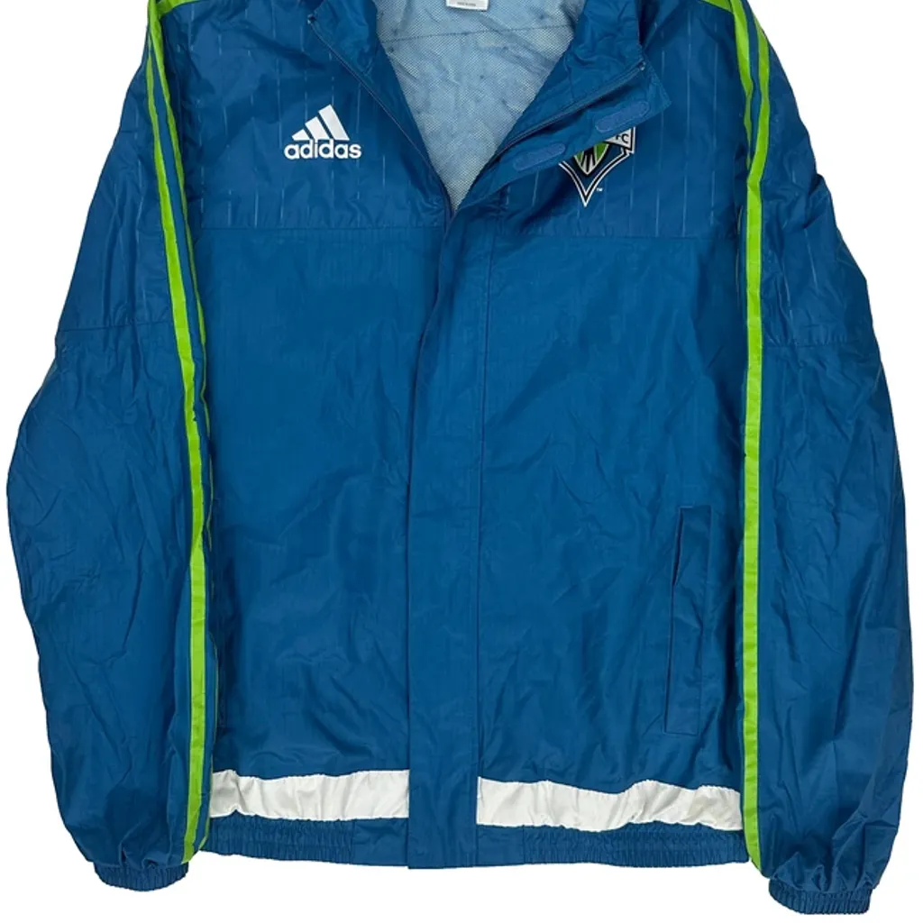 Xbox Adidas Windbreaker - Small Blue Polyester - Image 4