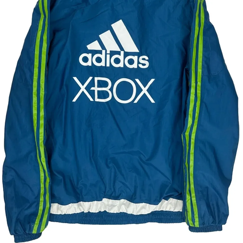Xbox Adidas Windbreaker - Small Blue Polyester - Image 6
