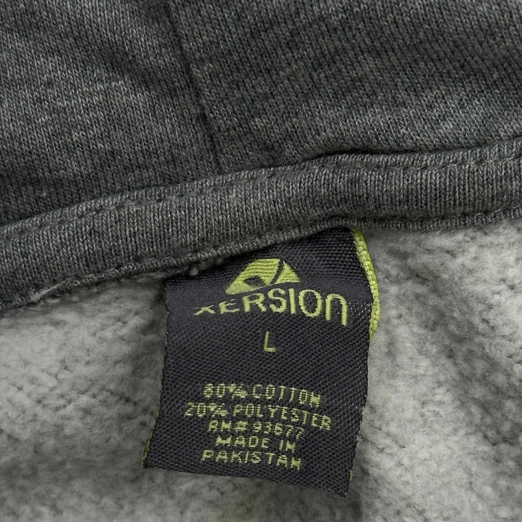 Xersion Hoodie - Large Grey Cotton Blend - Image 3
