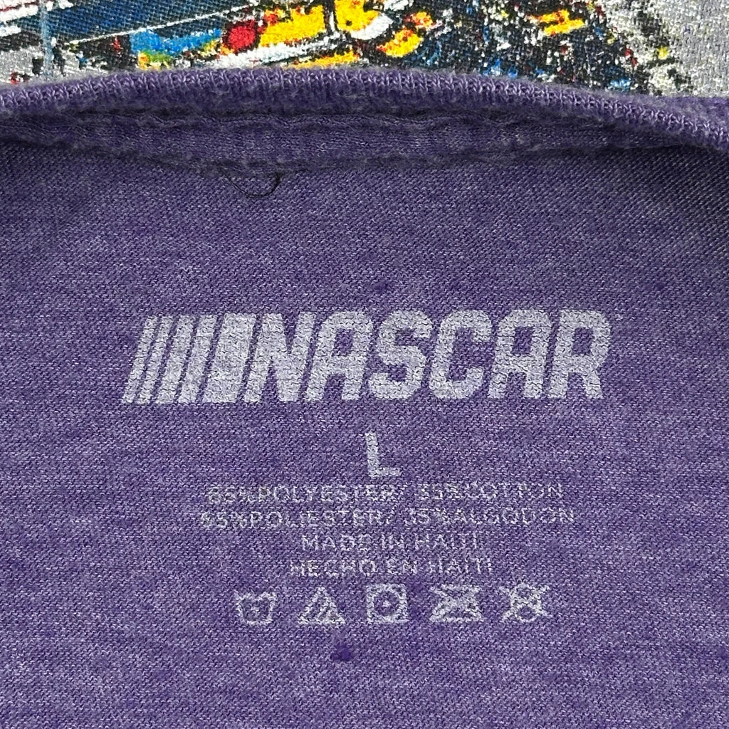 Xfinity 500 Nascar Graphic T-Shirt - Large Purple Polyester Blend - Image 3