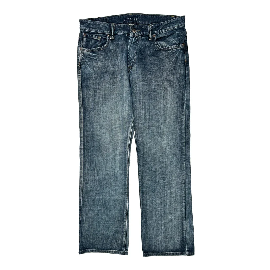 Y2K Jeans - 36W 32L Blue Denim - Image 2
