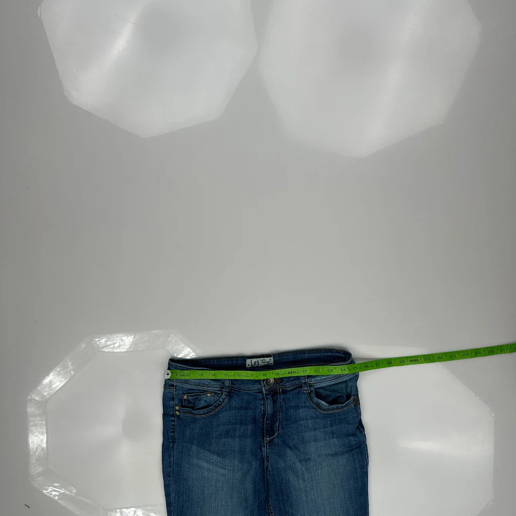 Y2K Lei Boot Cut Jeans - 30W UK 8 Blue Cotton - Image 3