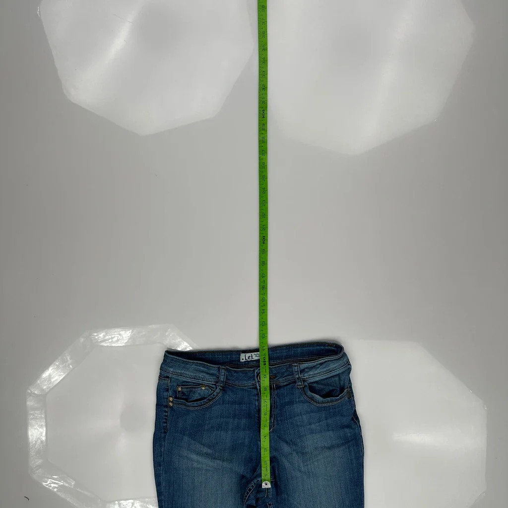 Y2K Lei Boot Cut Jeans - 30W UK 8 Blue Cotton - Image 4
