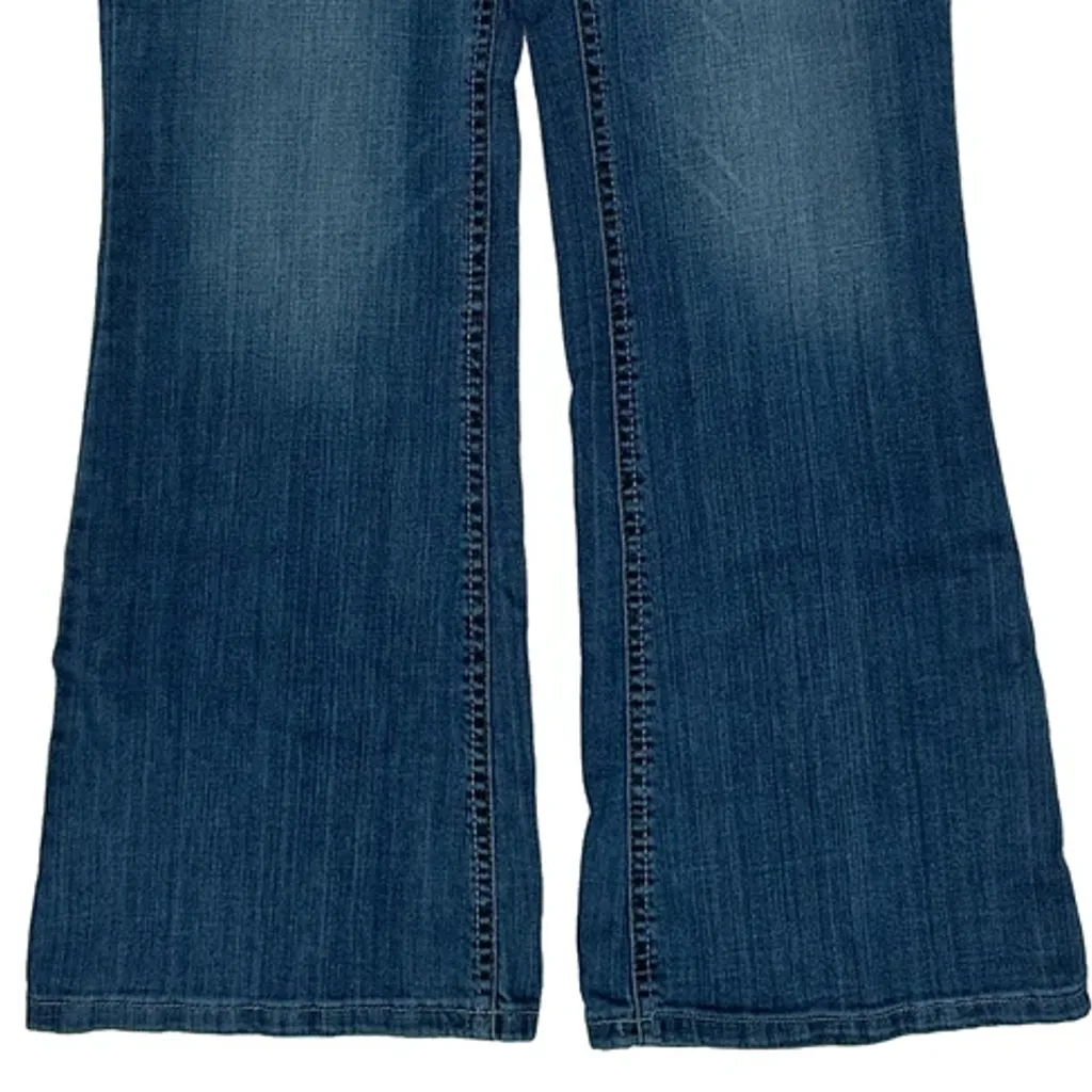 Y2K Lei Boot Cut Jeans - 30W UK 8 Blue Cotton - Image 9