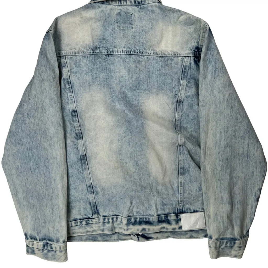 Y2K Southpole Denim Jacket - XL Light Wash Denim - Image 7