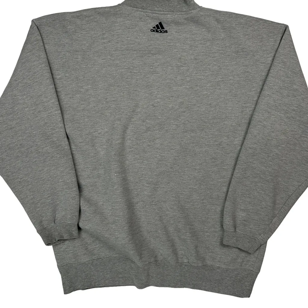 Yankees Adidas College Sweatshirt - Medium Grey Cotton - Image 7