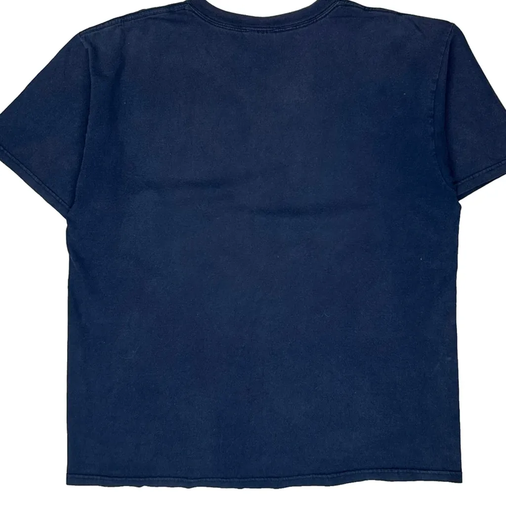 Yankees Adidas Mlb T-Shirt - Large Navy Cotton - Image 6