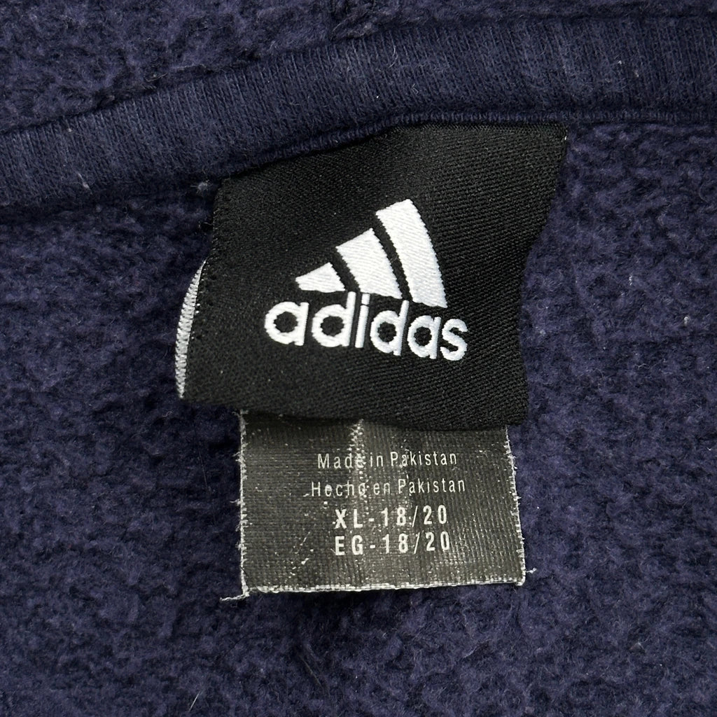 Yankees Baseball Adidas Graphic Hoodie - XL Navy Cotton - Image 3