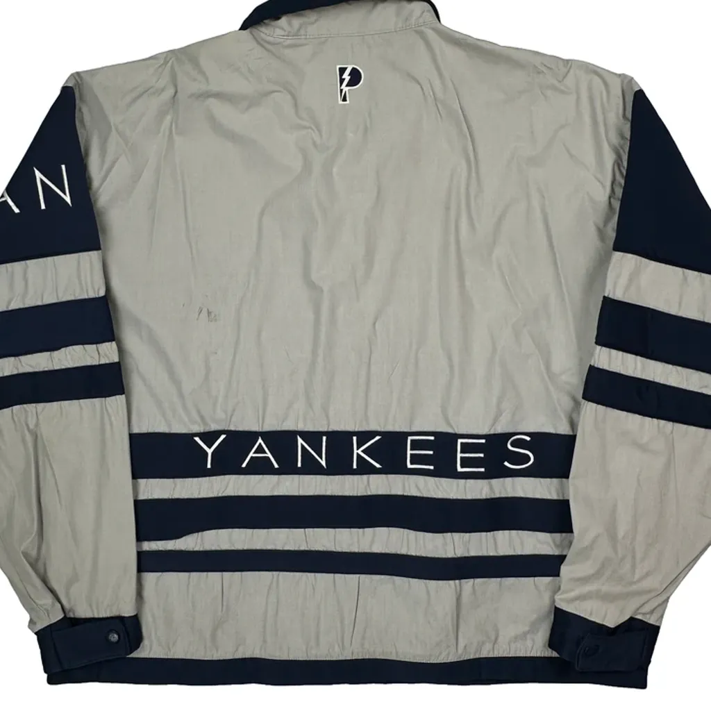Yankees Pro Player Windbreaker - XL Grey Polyester - Image 8