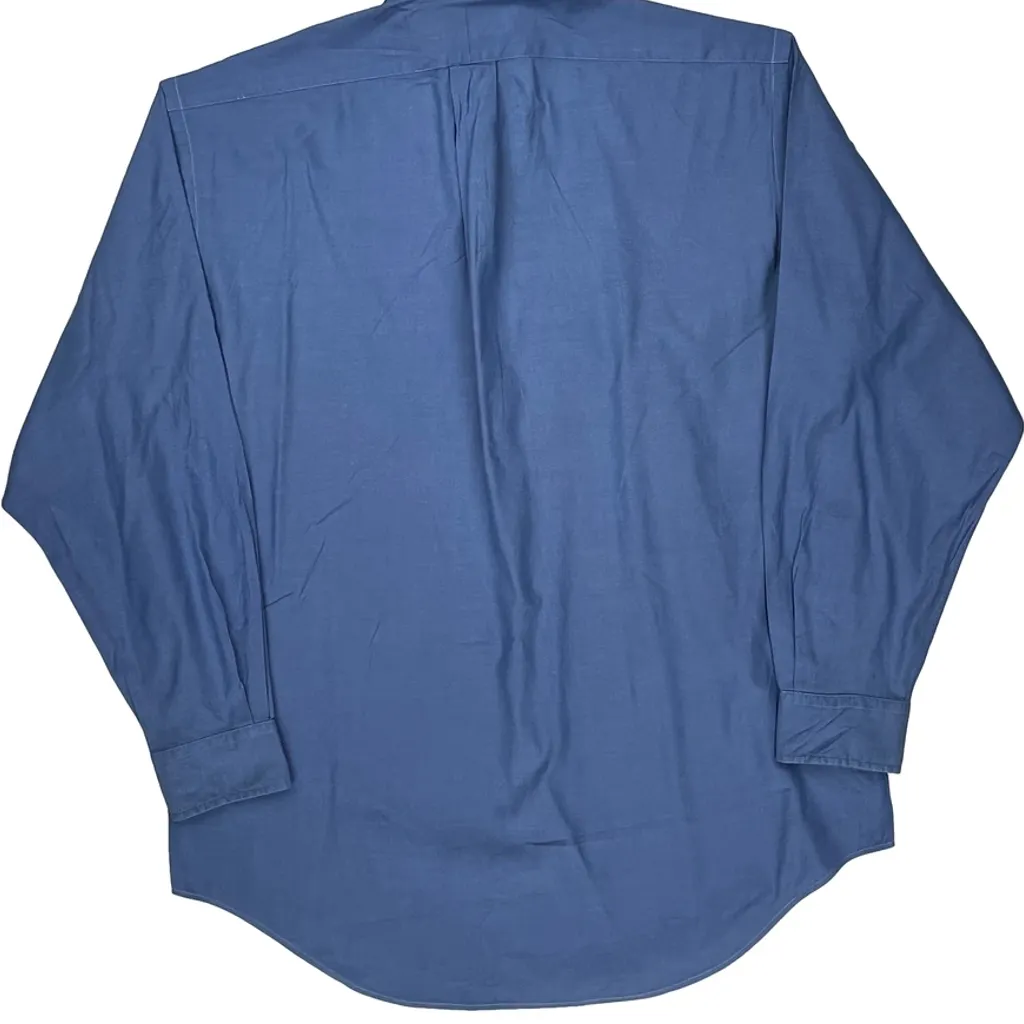 Yarmouth Ralph Lauren Shirt - Medium Blue Cotton - Image 6