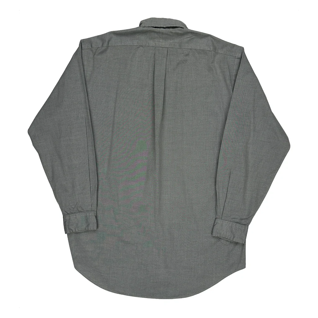 Yarmouth Ralph Lauren Shirt - Medium Grey Cotton - Image 2