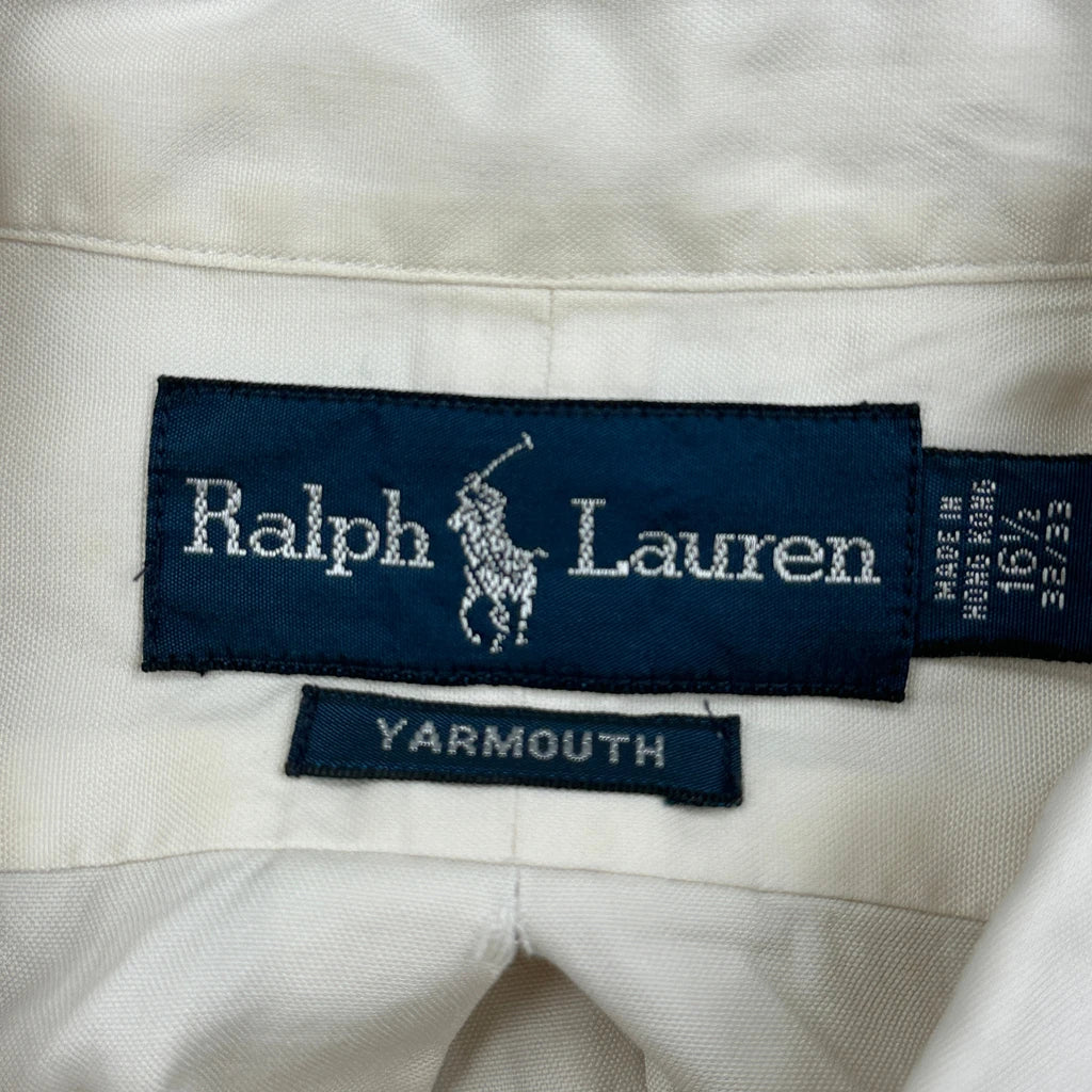 Yarmouth Ralph Lauren Shirt - Large White Cotton - Image 3