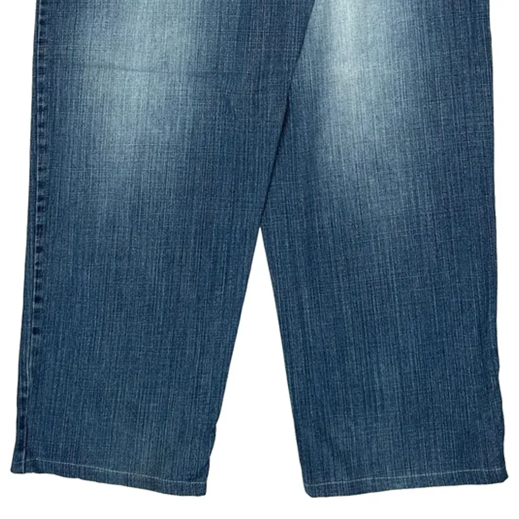 Yellow Tab Southpole Baggy Jeans - 34W 30L Blue Denim - Image 6